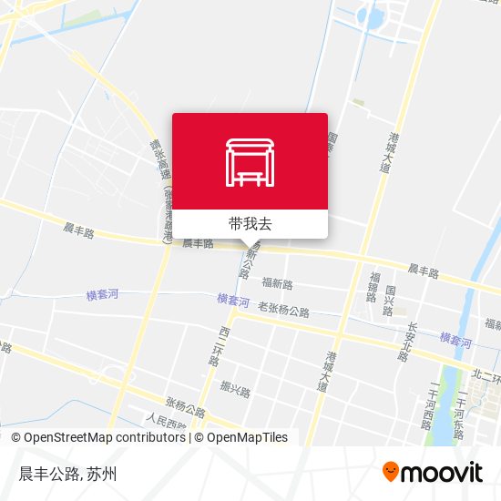 晨丰公路地图