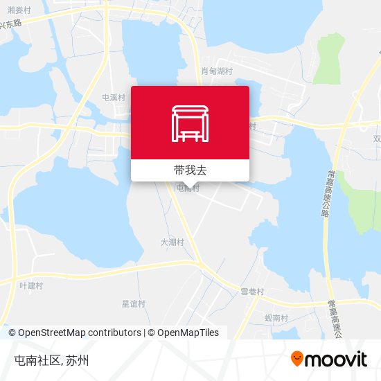 屯南社区地图