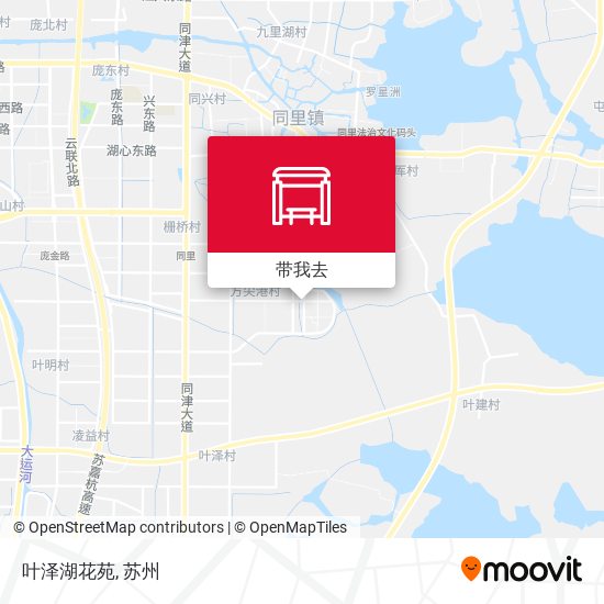 叶泽湖花苑地图