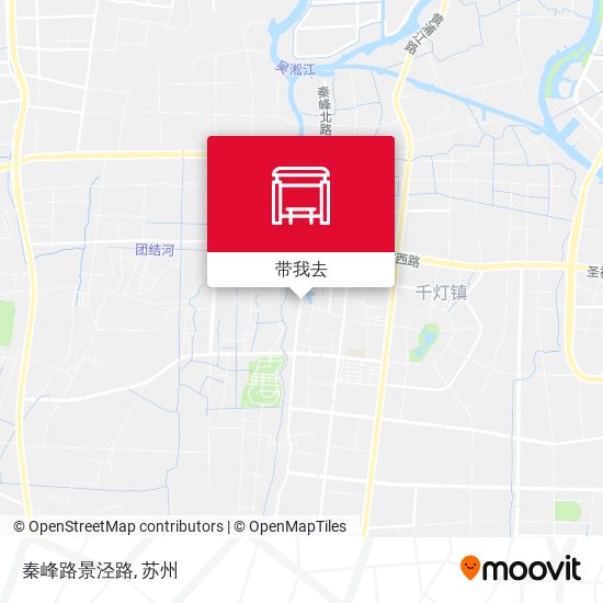 秦峰路景泾路地图
