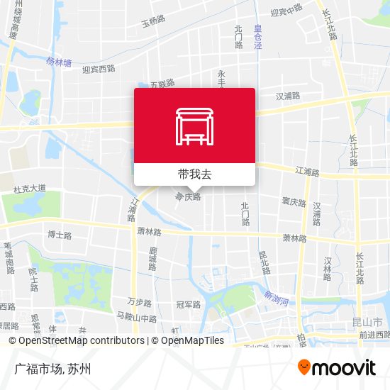 广福市场地图