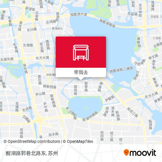 醒湖路郭巷北路东地图