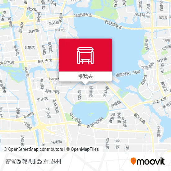 醒湖路郭巷北路东地图