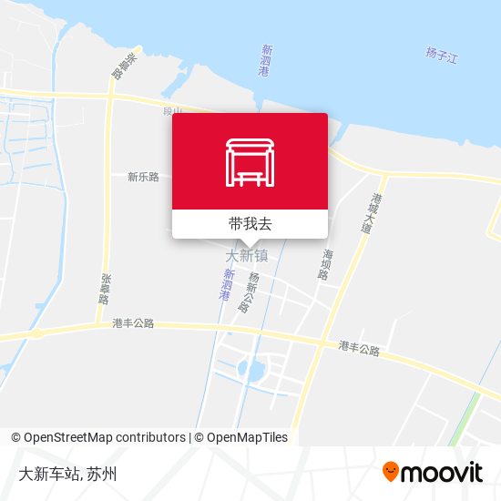 大新车站地图