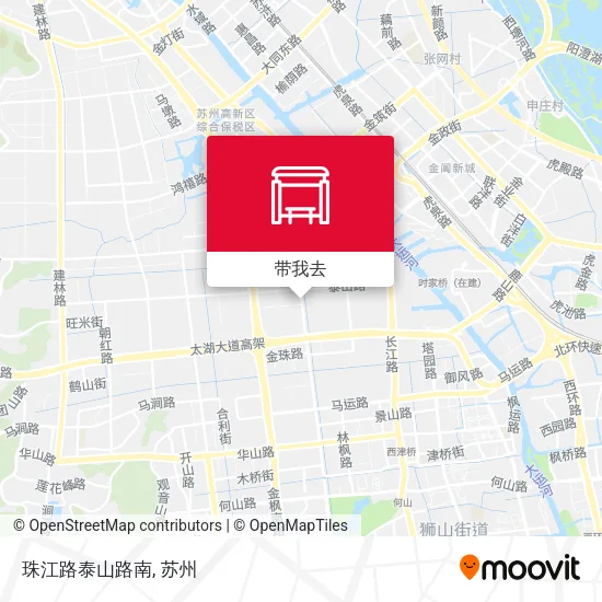 珠江路泰山路南地图