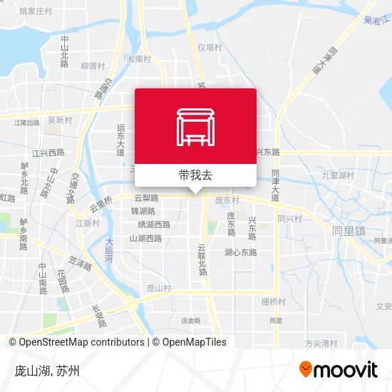 庞山湖地图