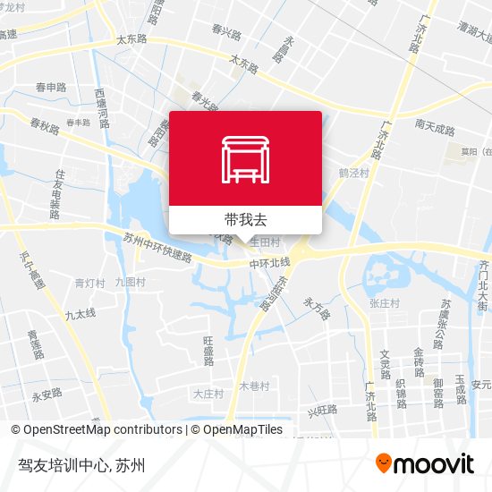 驾友培训中心地图
