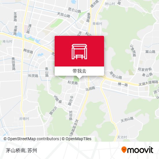 茅山桥南地图