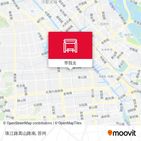 珠江路嵩山路南地图