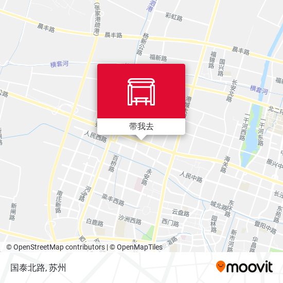 国泰北路地图