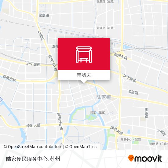 陆家便民服务中心地图