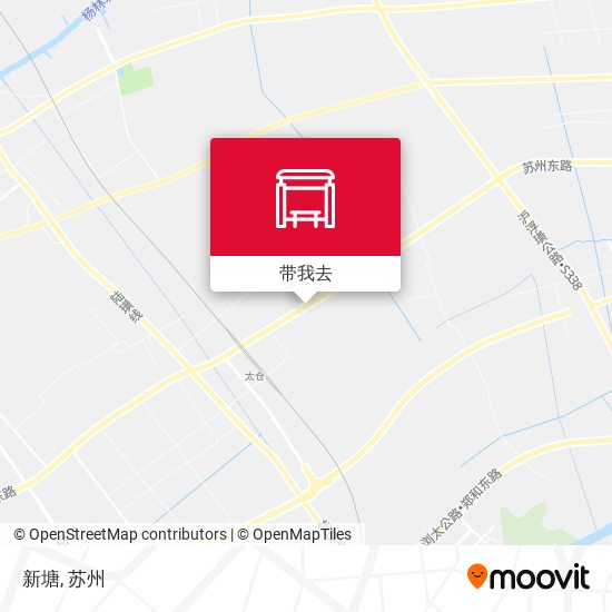 新塘地图
