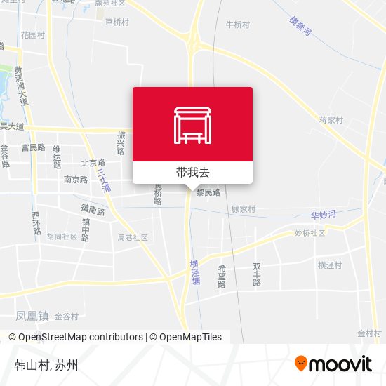 韩山村地图