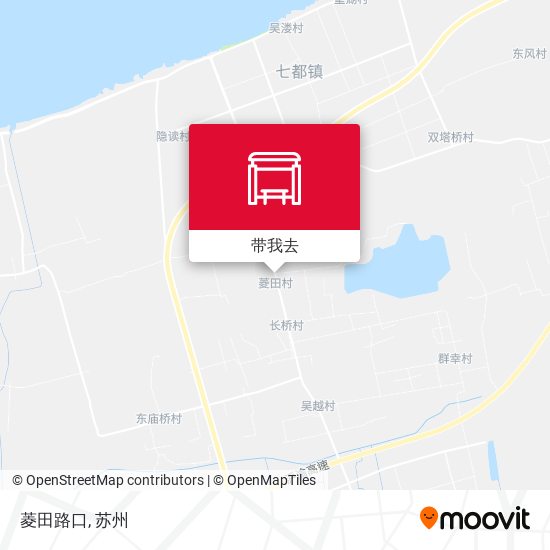 菱田路口地图
