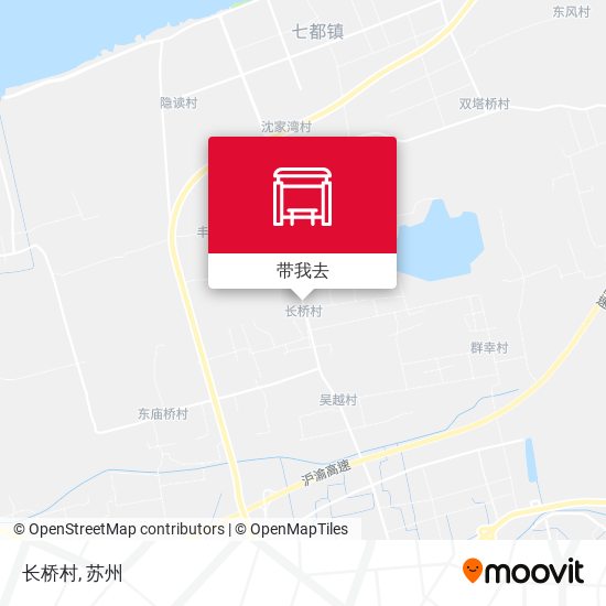 长桥村地图