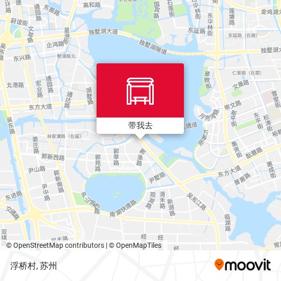 浮桥村地图