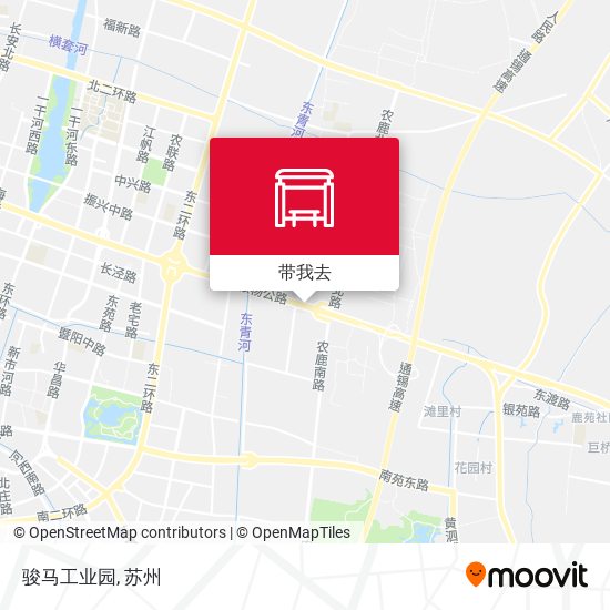 骏马工业园地图
