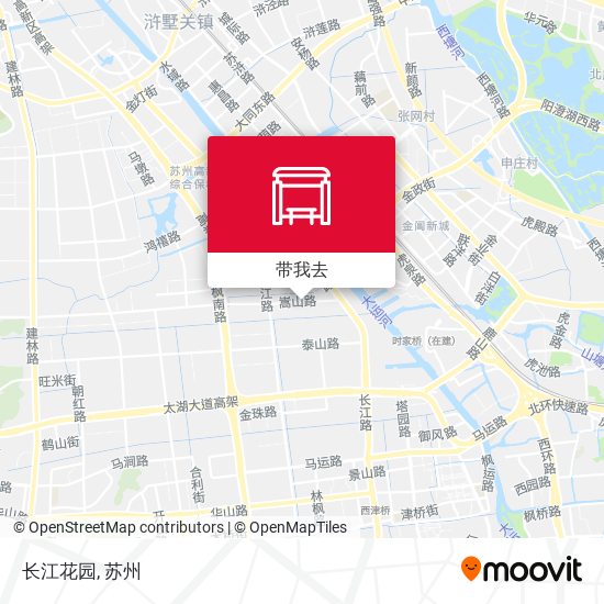 长江花园地图