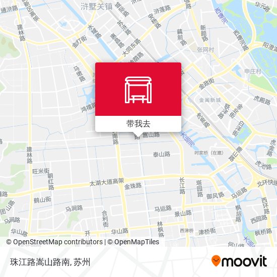 珠江路嵩山路南地图