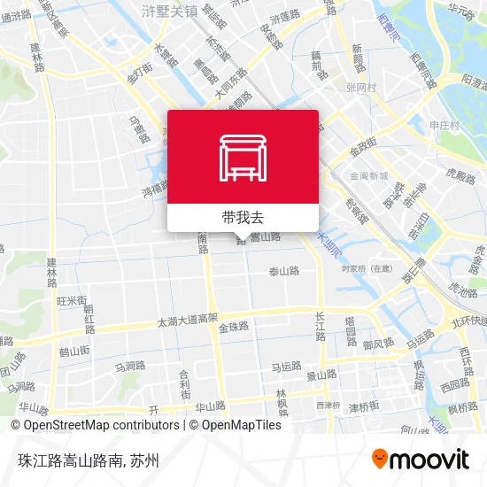 珠江路嵩山路南地图