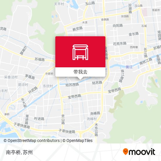 南亭桥地图