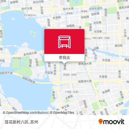 莲花新村八区地图