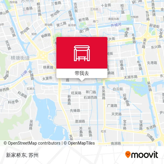 新家桥东地图