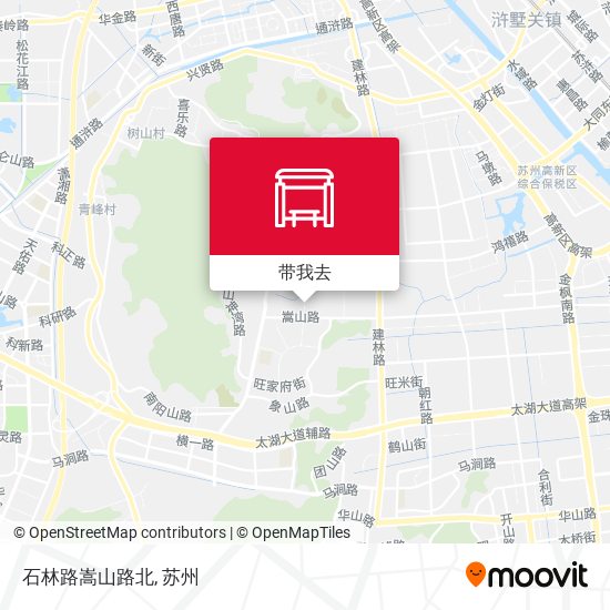 石林路嵩山路北地图