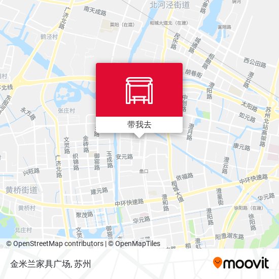 金米兰家具广场地图