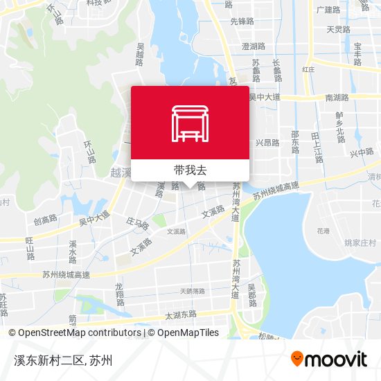 溪东新村二区地图