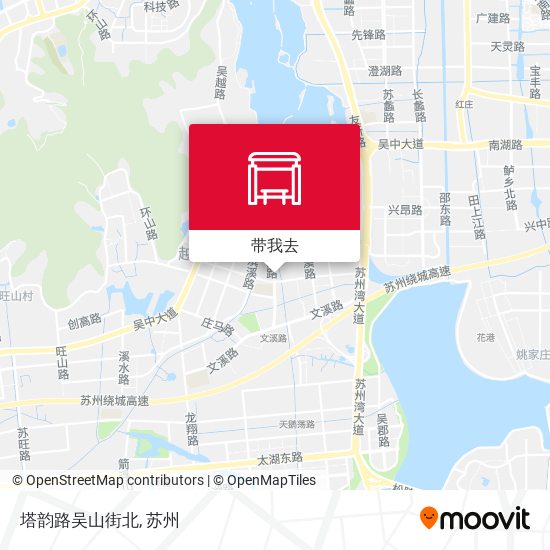 塔韵路吴山街北地图