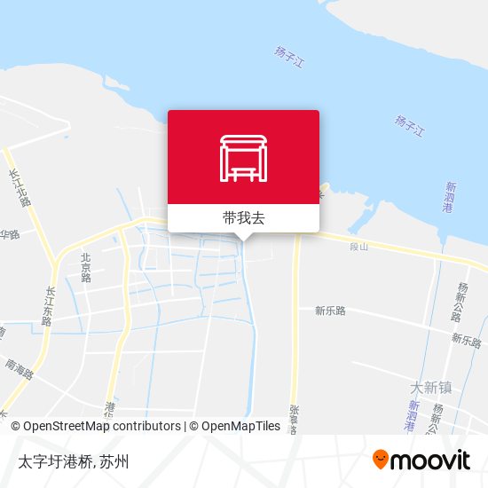 太字圩港桥地图