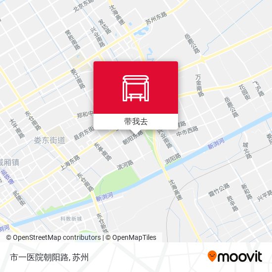 市一医院朝阳路地图