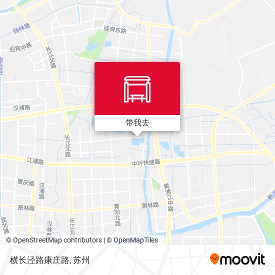 横长泾路康庄路地图