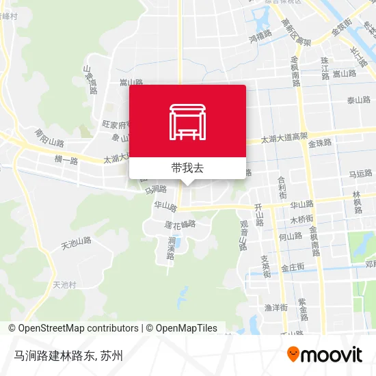马涧路建林路东地图