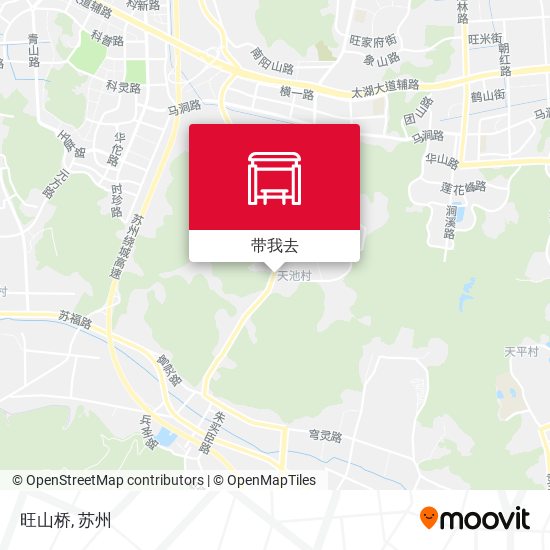 旺山桥地图