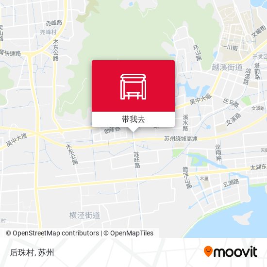 后珠村地图