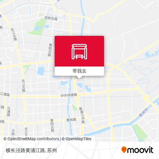 横长泾路黄浦江路地图