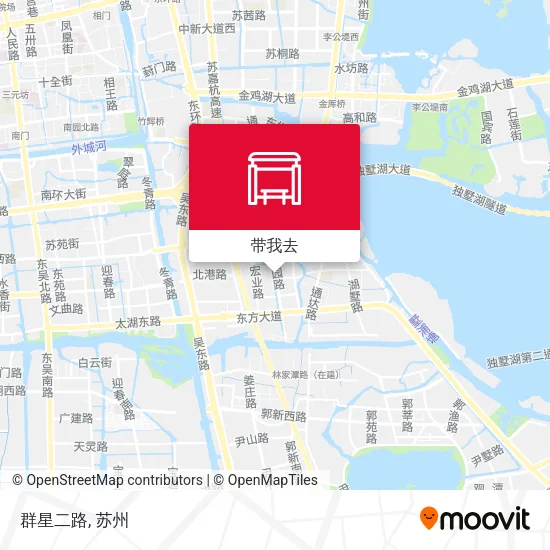 群星二路地图