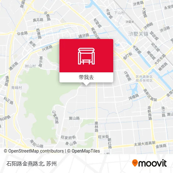 石阳路金燕路北地图