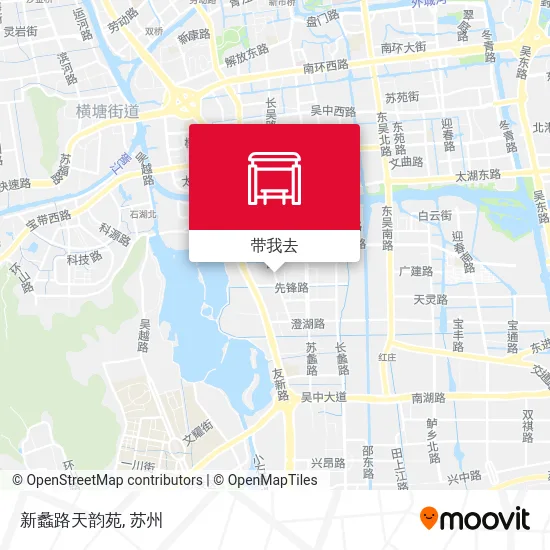 新蠡路天韵苑地图