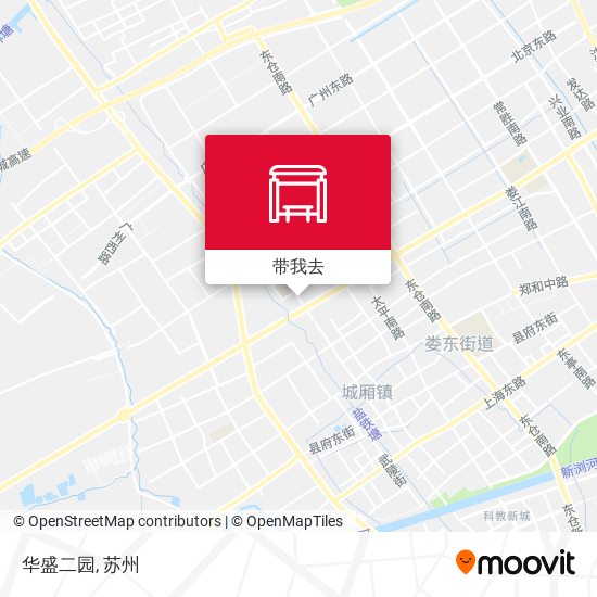 华盛二园地图