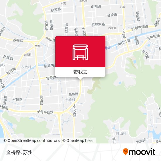 金桥路地图