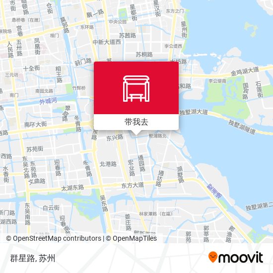 群星路地图