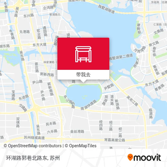 环湖路郭巷北路东地图