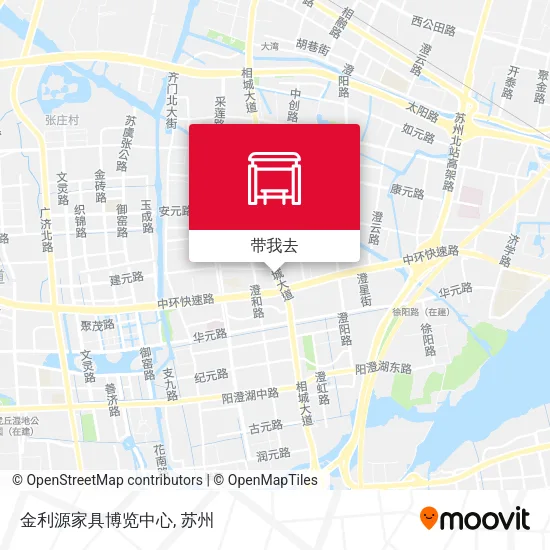 金利源家具博览中心地图