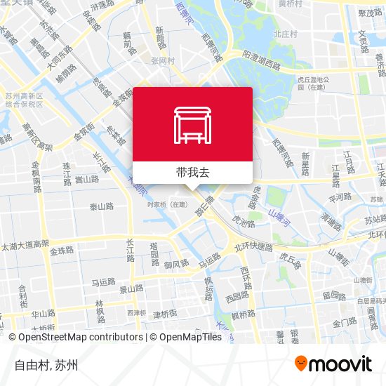 自由村地图
