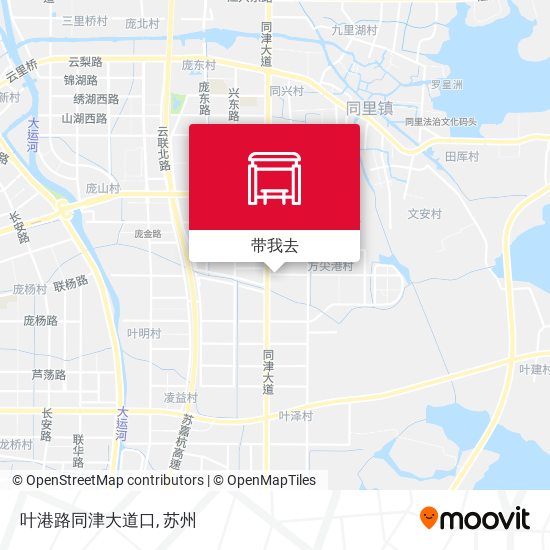 叶港路同津大道口地图