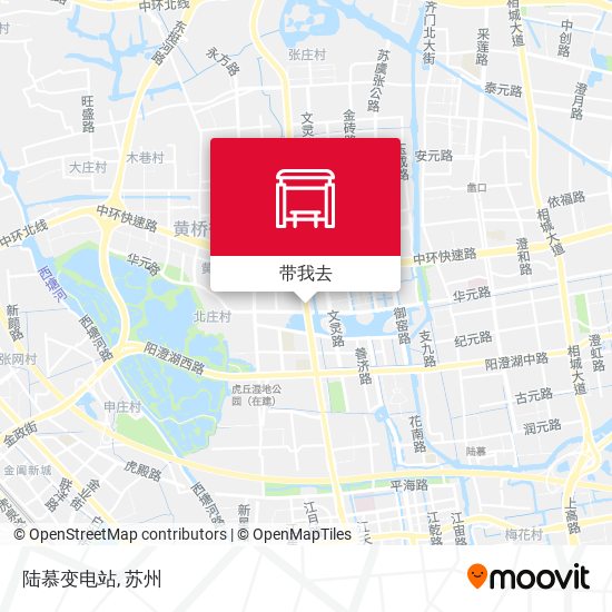 陆慕变电站地图