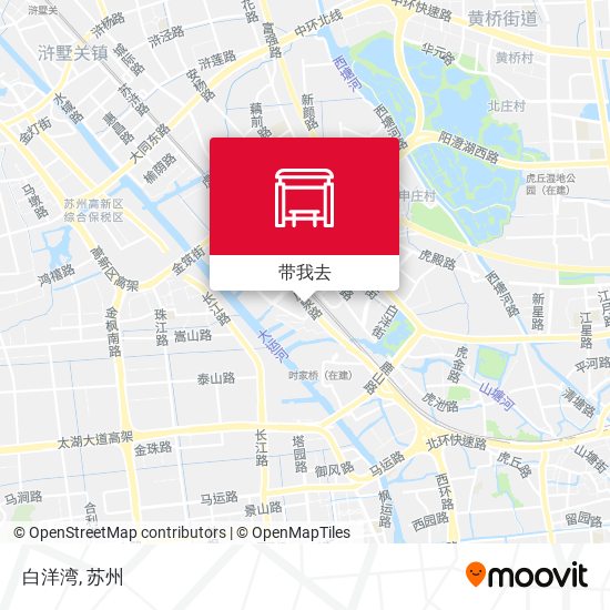 白洋湾地图